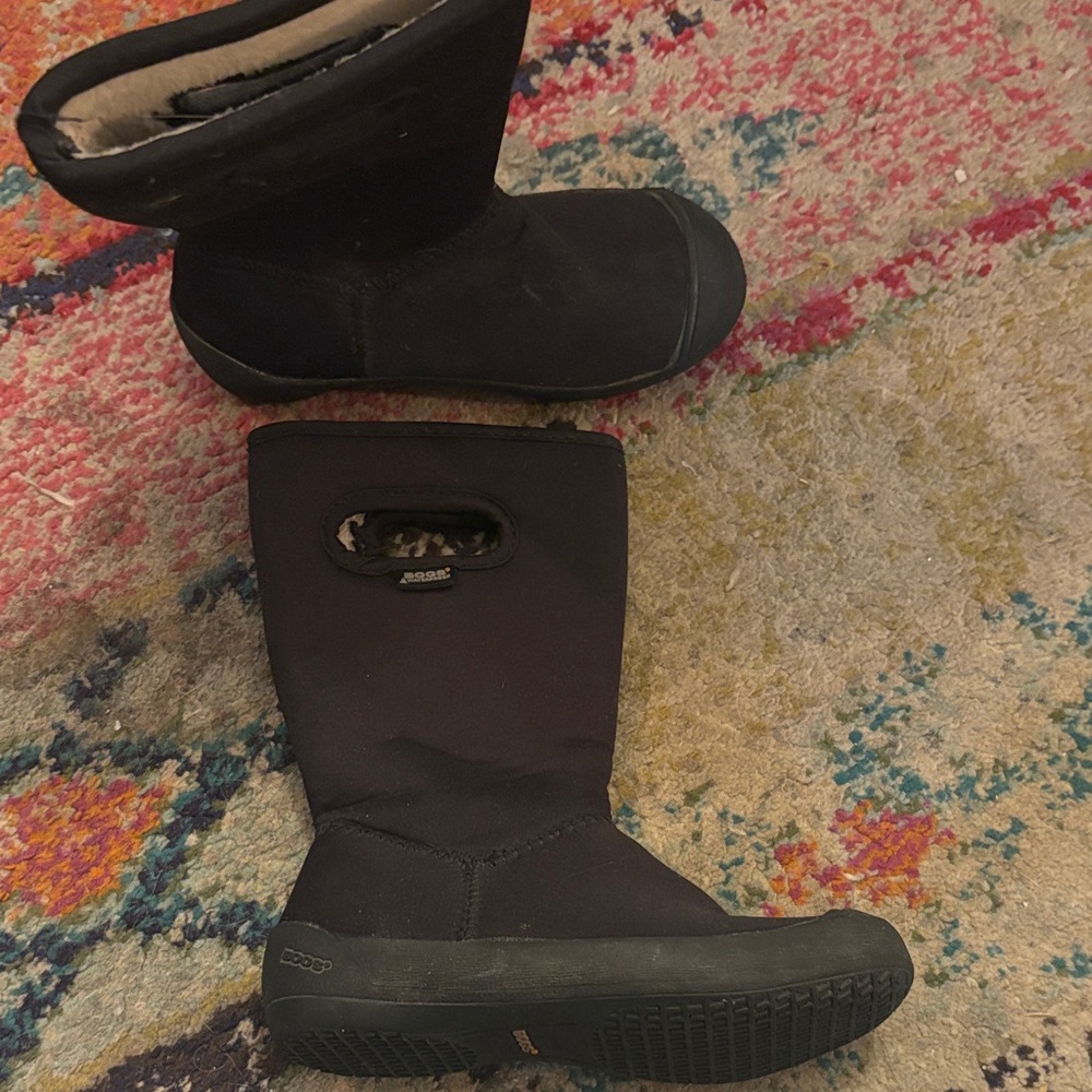 Black Winter Boots bogs kids